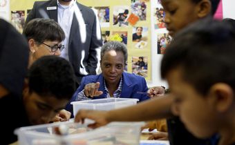 Teachers' Strike Tests Chicago Mayor on the Issues She Ran On