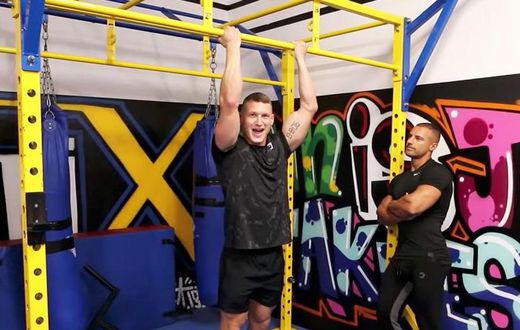 Bodybuilders Try to Survive Marine Fitness Test