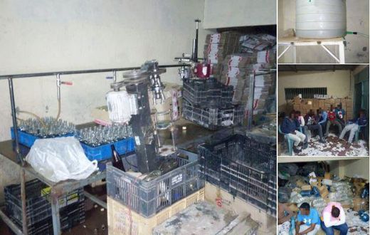 DCI raid illegal alcohol manufacturing plant in Nairobi, 8 arrested