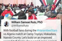 Twitter Reactions After Kenya Lost 2:0 to Algeria