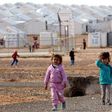 Jordan says it has taken in 655,000 Syrian refugees since the start of the conflict, with 54,000 housed at the Azraq camp (pictured) in the north