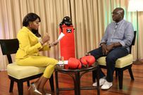 Thirdway Alliance Dr Ekuru Aukot during the interview with K24's Anne Kiguta on Sunday night