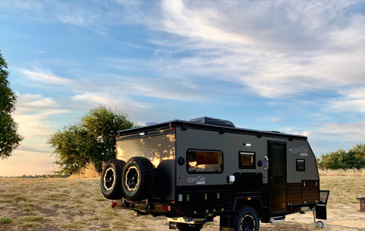 This Trailer Expands Into a Family-Friendly Camper