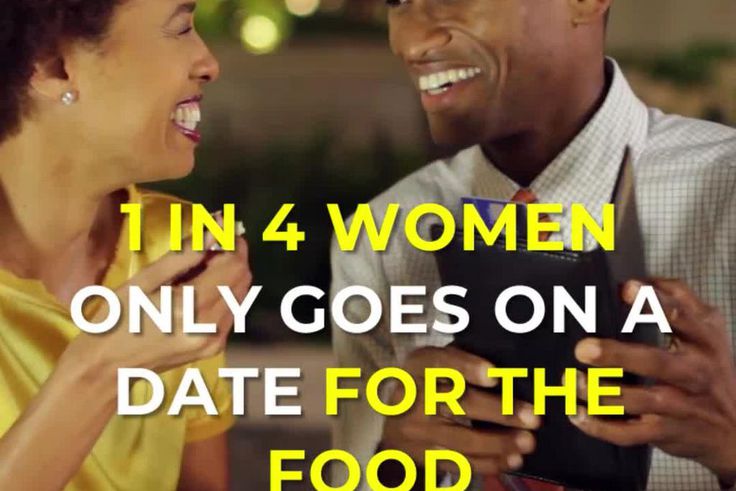 1 in 4 Women Only Go On Dates For The Food #foodiecall