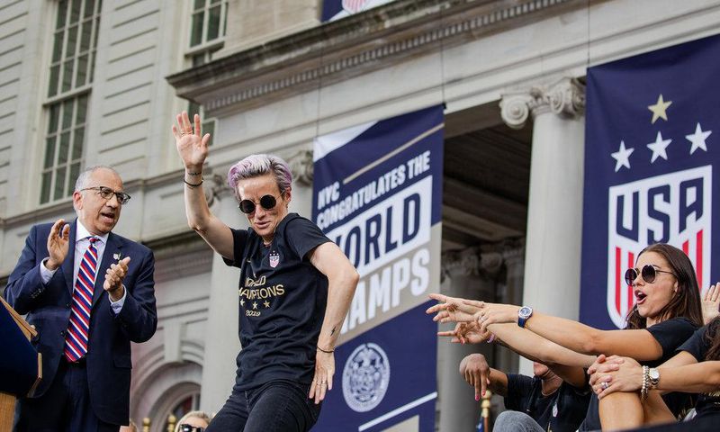 World Cup parade of joy