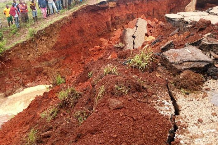 KeNHA warns of collapsed Likoni-Lunga Lunga road after rains in Kwale County