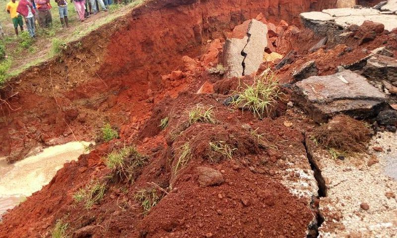 KeNHA warns of collapsed Likoni-Lunga Lunga road after rains in Kwale County
