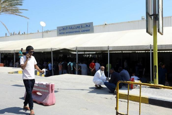 The Libyan capital's sole functioning airport at Mitiga has been repeatedly caught in fighting between loyalist forces and fighters of strongman Khalifa Haftar who launched an offensive in April to seize Tripoli