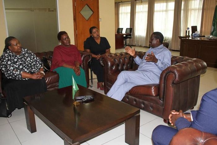 Details of Raila Odinga's private meeting with Doris Moi - former President's last born daughter