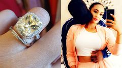 Zari Hassan and KinBae. Her wedding ring
