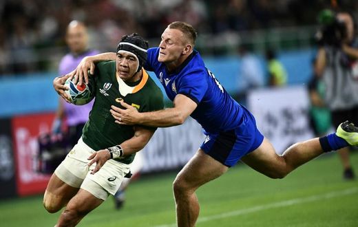 Cheslin Kolbe suffered the injury late on against Italy