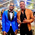 Singer Ommy Dimpoz with Alikiba