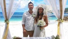 Former K24 News Anchor Michelle Morgan weds longtime boyfriend in Seychelles