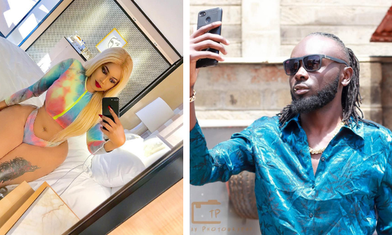 Vera Sidika with Jegede