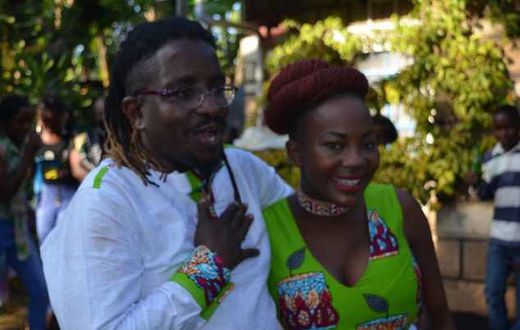 Tony Mochama with wife Flora Njagi