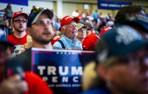 With the Faithful at Trump's North Carolina Rally: 'He Speaks Like Me'