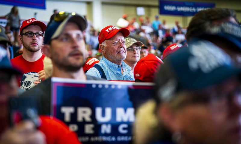 With the Faithful at Trump's North Carolina Rally: 'He Speaks Like Me'