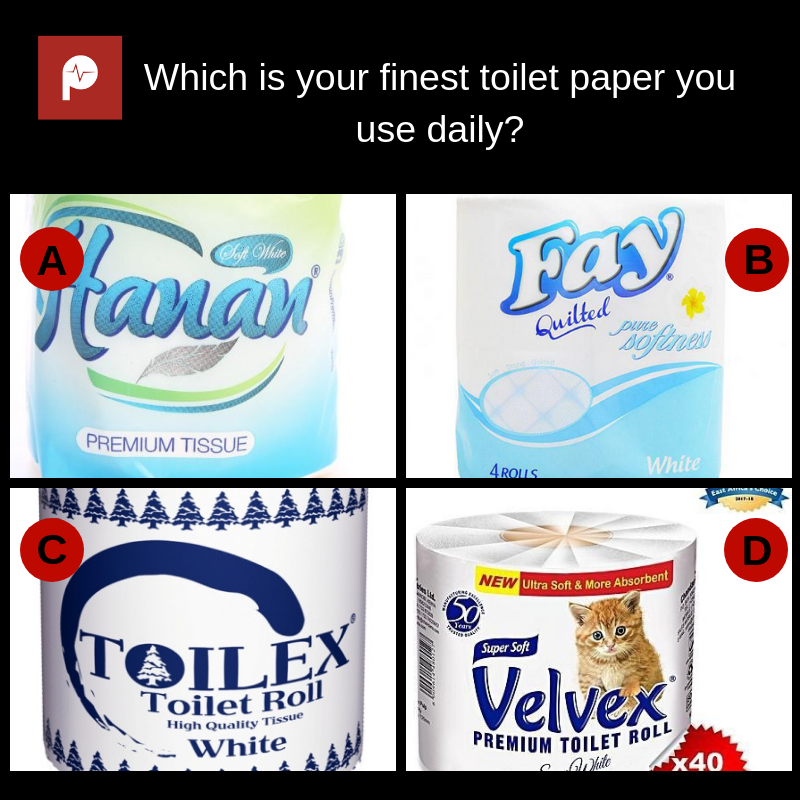 Toilet Paper brands (Courtesy)