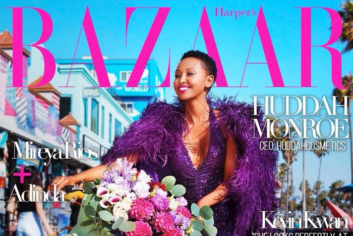 Huddah Monroe lights up Twitter as she gets featured on US Magazine