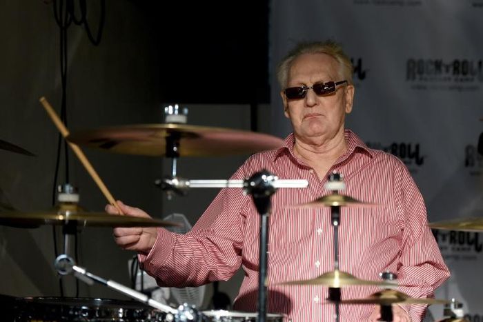 Seen performing at the Rock 'N' Roll Fantasy Camp in North Hollywood, in November, 2015, Cream founder member Ginger Baker had been admitted to hospital several weeks ago after suffering from breathing problems