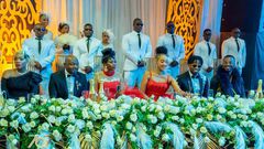 Best dressed Celebrities at Tanasha and Mama Dangote’s Exquisite Birthday Party (Photos)