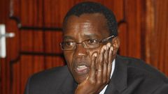 File image of Chief Justice David Maraga