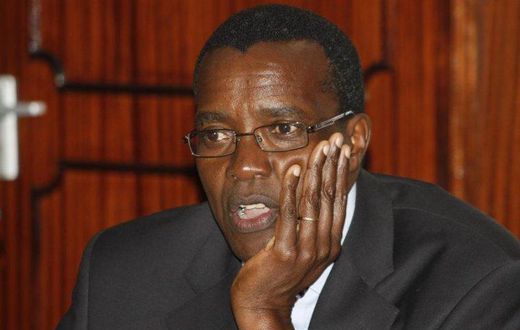 File image of Chief Justice David Maraga