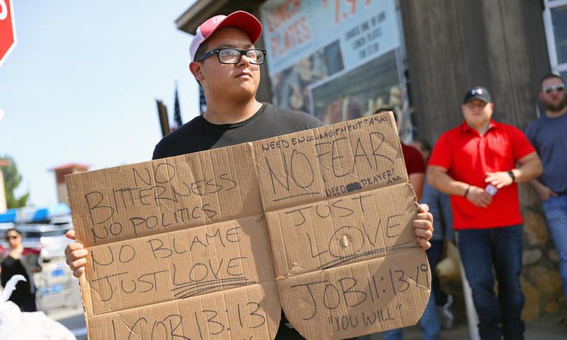 President Uses A Day of Healing To Stoke Discord