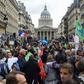 Protest organisers chartered two high-speed TGV trains and around 100 buses to bring people to Paris