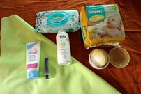 Preparing for diaper change(Radhika)