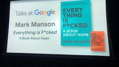 Author Mark Manson's Shady Past and Bright Future