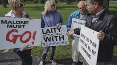 Bishop's Secret List of Accused Priests Leaves Him Besieged