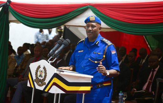Inspector General of Police Hilary Mutyambai (Twitter)