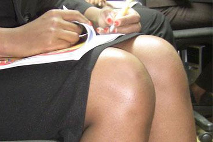 Assembly in chaos after lawmaker wore short mini skirt