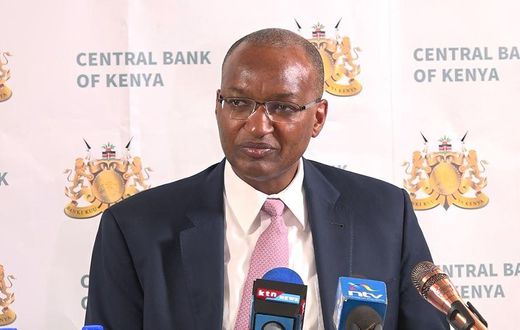 Central Bank of Kenya Governor Dr Patrick Njoroge