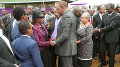 Why did DP William Ruto speed up former Nyeri Governor Wahome Gakuru's burial? Family questions