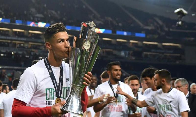Ronaldo and Portugal lifted the Nations League trophy last weekend