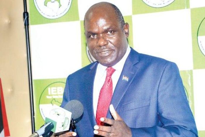 IEBC Chairman Wafula Chebukati