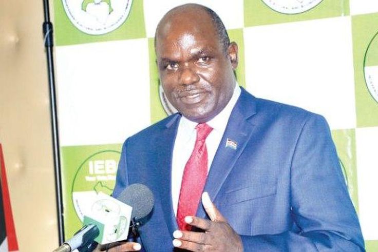 IEBC Chairman Wafula Chebukati