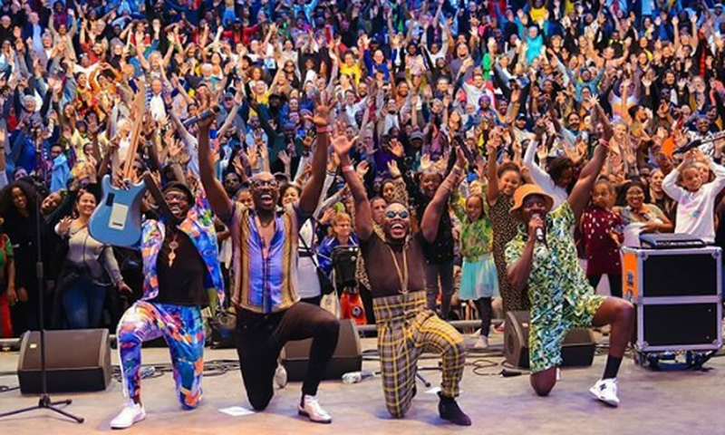 Two artists we have featured in our new album - Sauti Sol