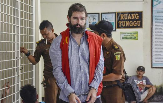 Felix Dorfin, 35, was handed a capital sentence after his arrest last year, but his execution was commuted to 19 years in prison in August