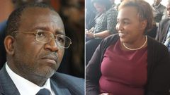 Senator Linturi and Maryanne Kitany