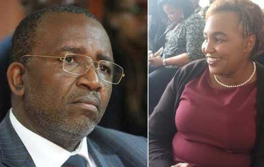 Senator Linturi and Maryanne Kitany