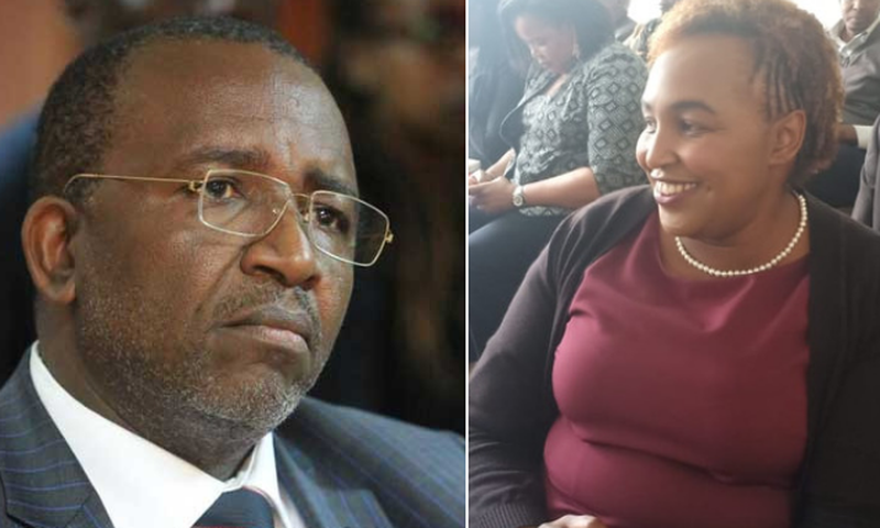 Senator Linturi and Maryanne Kitany