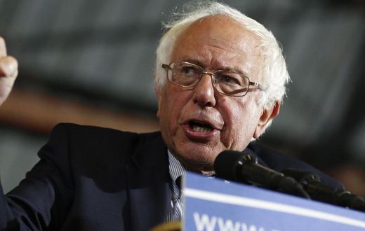 Watch Bernie Sanders Get Womped by a Speed Bag