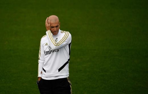 Real Madrid coach Zinedine Zidane is having a tough start to the new campaign
