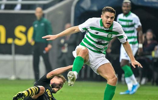 James Forrest scored the only goal for Celtic in a 1-0 win at Hamilton