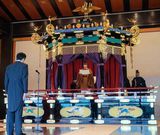 President Uhuru Kenyatta in highly formal tailcoat during Japan Emperor Naruhito's enthronement in Tokyo