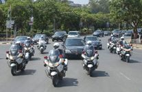 File image of the Presidential motorcade