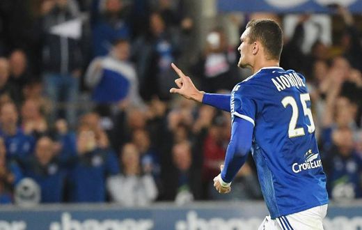 Ludovic Ajorque earned Strasbourg their first Ligue 1 win of the season